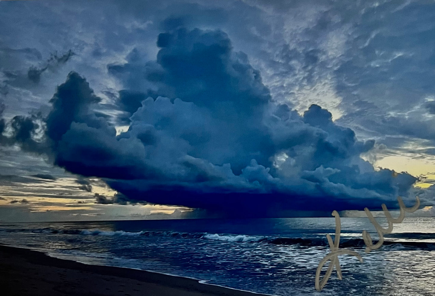 Sunrise Rain Cloud